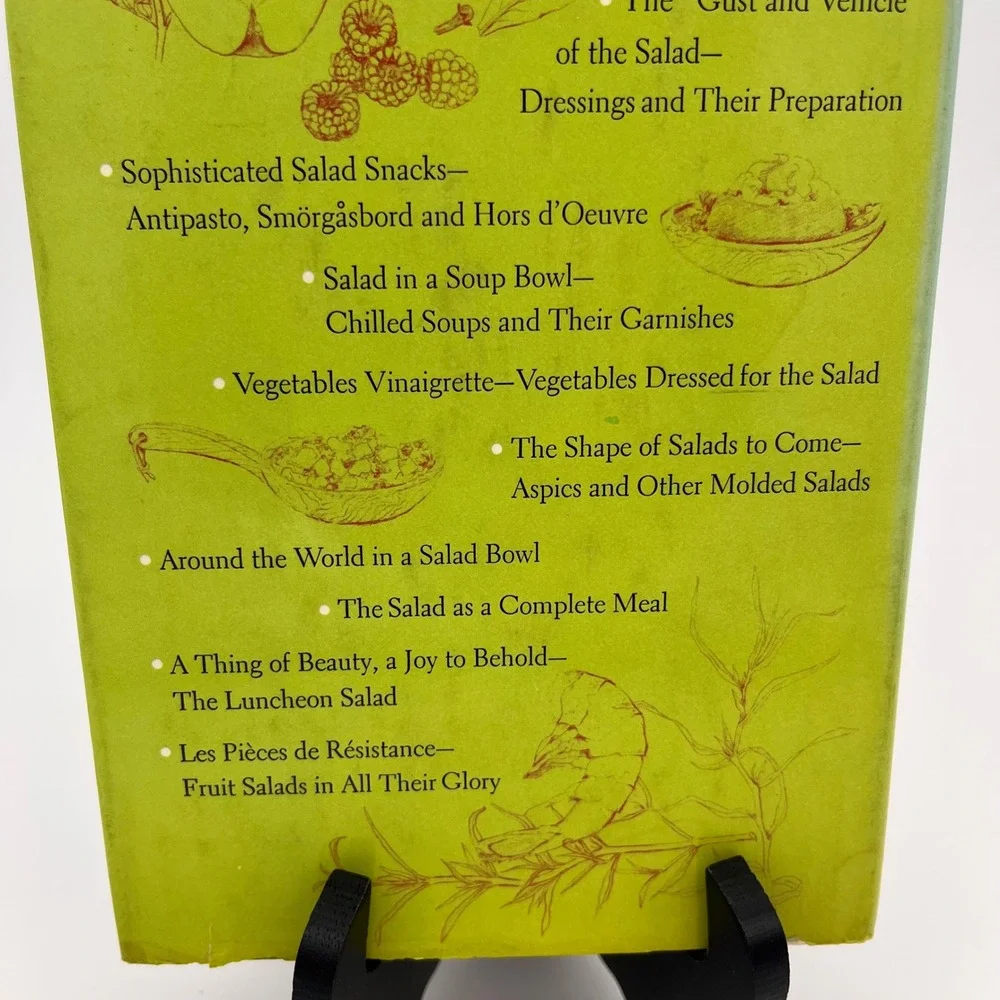 The Complete Book of Salads Beryl Marton 1969 Hardcover Vintage Cookbook Random